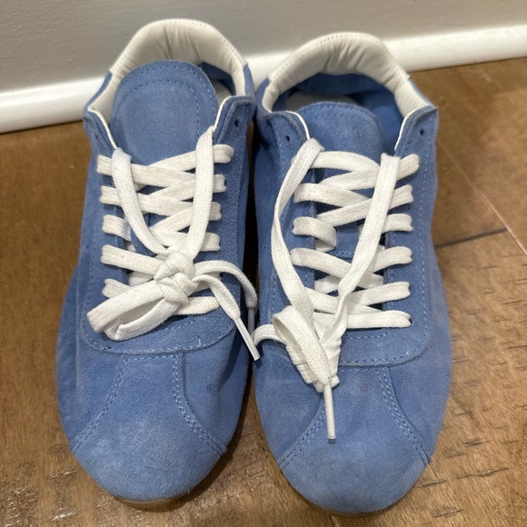 Dolce Vita Serina Sneakers Blue Suede - Picture 3 of 7